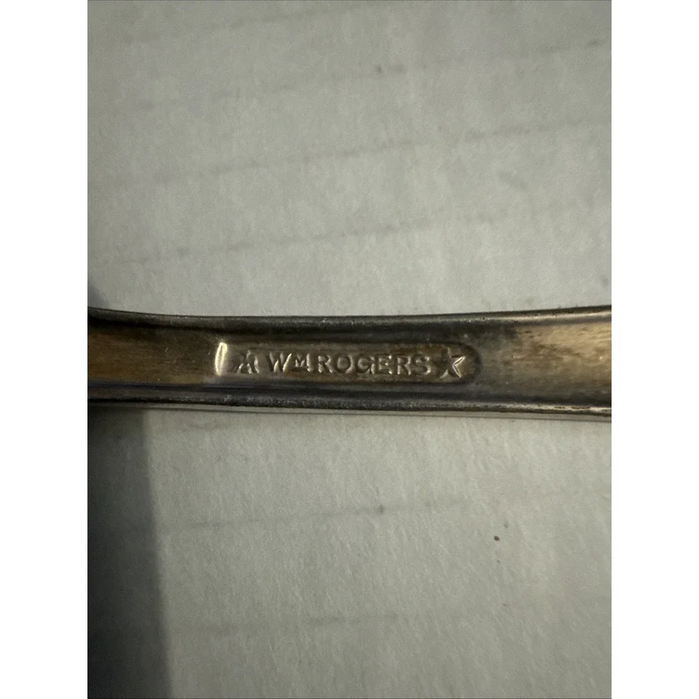 International Silver 2 Serving Pcs. PRECIOUS‎ MIRROR Serving Fork, Spoon